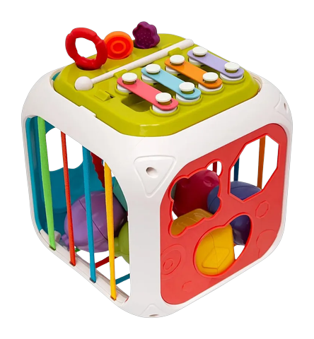 Cubo Multiatividades Buba Formas e Encaixes +6 Meses