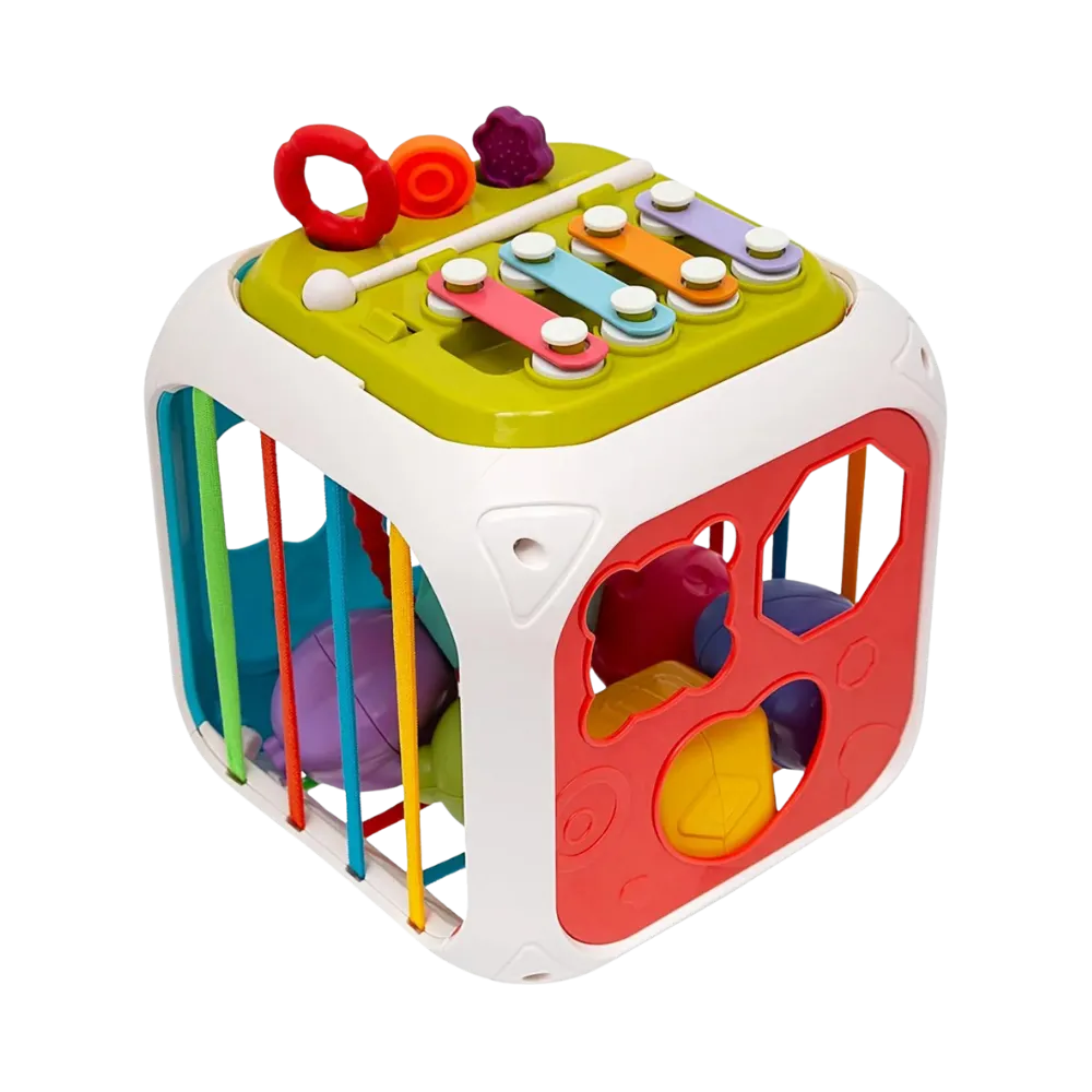 Cubo Multiatividades Buba Formas e Encaixes +6 Meses