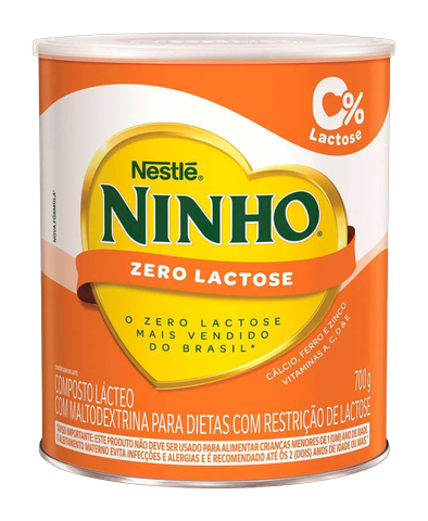Composto Lácteo Nestlé Ninho Zero Lactose Lata de 700gr