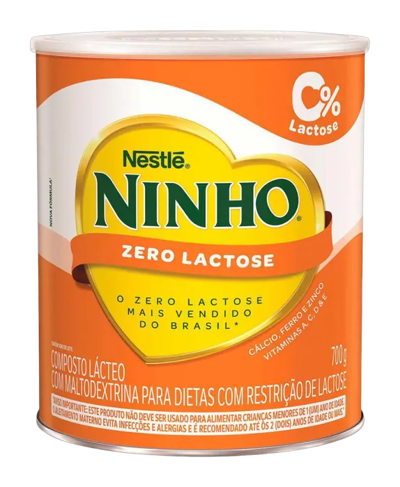 Composto Lácteo Nestlé Ninho Zero Lactose Lata de 700gr