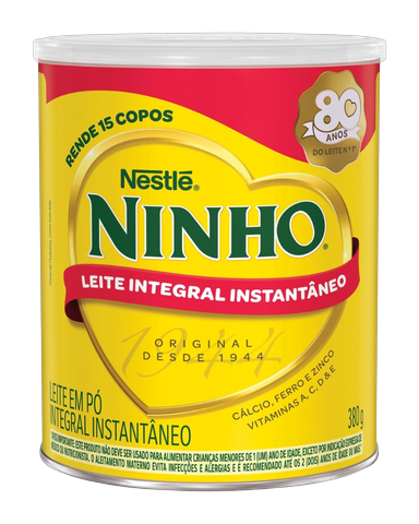 Ninho Integral Instantâneo Nestlé 380gr