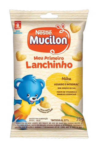 Biscoito Integral Mucilon de Milho Nestlé 35gr