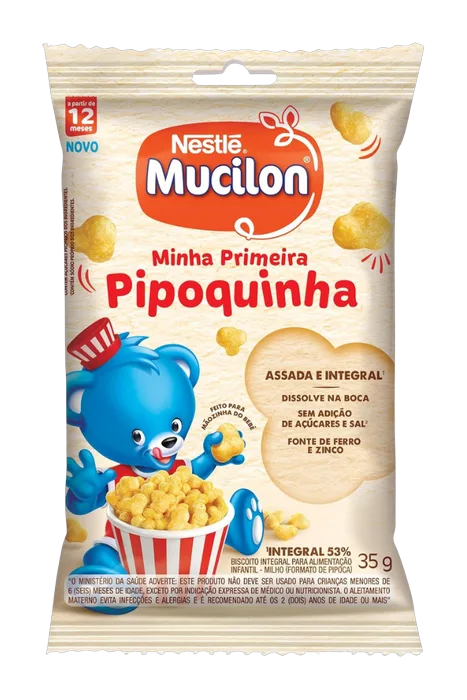 Pipoquinha Integral Mucilon Nestlé 35gr