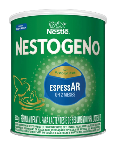 Fórmula Nestlé Nestogeno Espessar Lata de 800gr