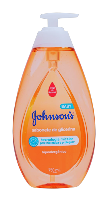 Sabonete Líquido Johnsons Baby Glicerinado 750ml