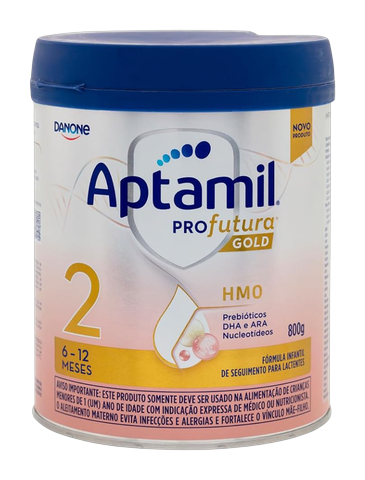 Fórmula Danone Aptamil Pro Futura Gold 2 800gr