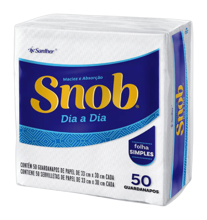 Guardanapo de Papel Snob C/50