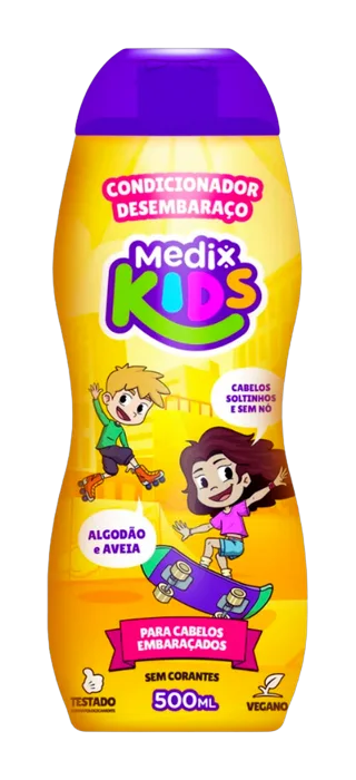 Condicionador Desembaraço Medix Kids 500ml