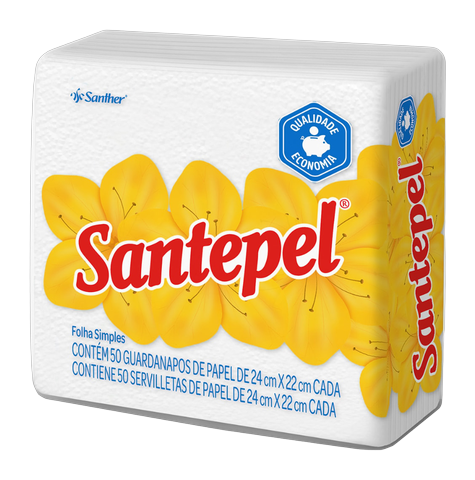 Guardanapo de Papel Santepel C/50