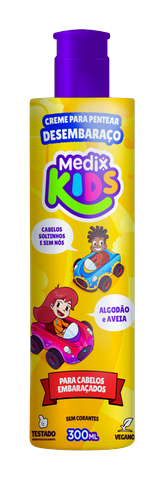 Creme P/ Pentear Desembaraço Medix Kids 300ml