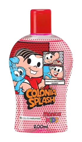 Colônia Splash Mônica Kids 200ml Cia da Natureza