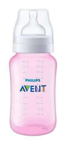 Mamadeira Philips Avent Anti-Cólica Rosa 1+ Meses 260ml