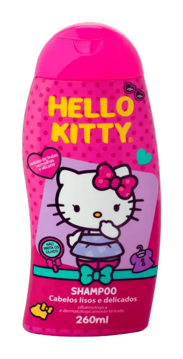Shampoo Hello Kitty 260ml Cia da Natureza