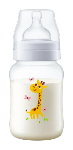 Mamadeira Philips Avent Anti-Cólica Girafa 1+ Meses 260ml
