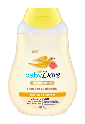 Shampoo de Glicerina Dove Baby 400ml