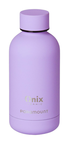 Garrafa Térmica Aço Inox Silicone Paramount Lilás 350ml