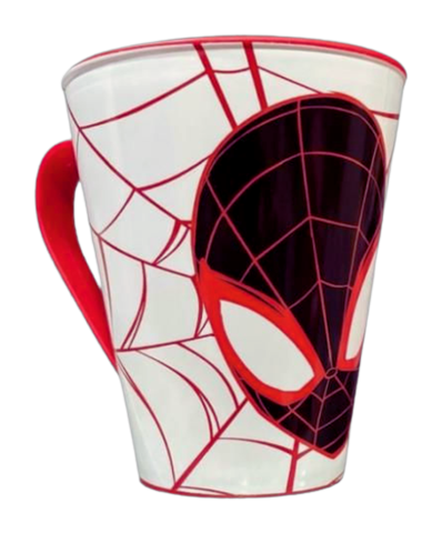 Copo Plástico Plasútil Homem Aranha 360ml