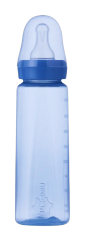 Mamadeira Neopan Colorpan Azul +6m 240ml