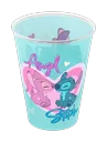 Copo Plástico Plasútil Stitch 280ml