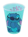Copo Plástico Plasútil Stitch 280ml