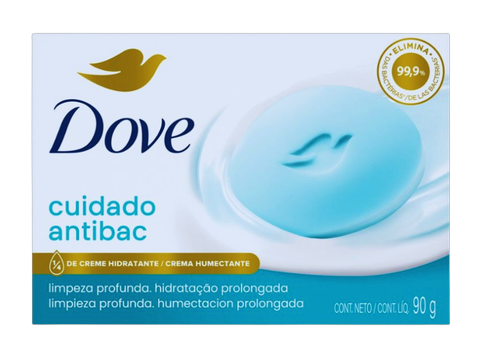 Sabonete Dove Cuidado Antibac 90gr