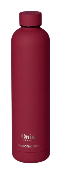 Garrafa Térmica Aço Inox Silicone Paramount Bordô 750ml