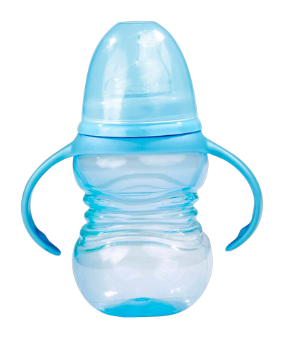 Copo de Treinamento C/ Alça Removível Azul Buba +6m 260ml