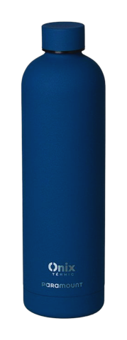 Garrafa Térmica Aço Inox Silicone Paramount Azul Marinho 750ml
