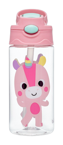 Garrafinha Tritan Buba Zoo Unicórnio +18m 450ml