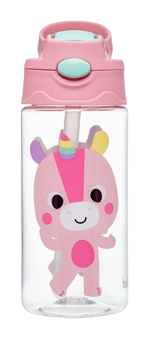 Garrafinha Tritan Buba Zoo Unicórnio +18m 450ml