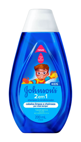 Shampoo e Condicionador Johnsons 2 em 1 200ml