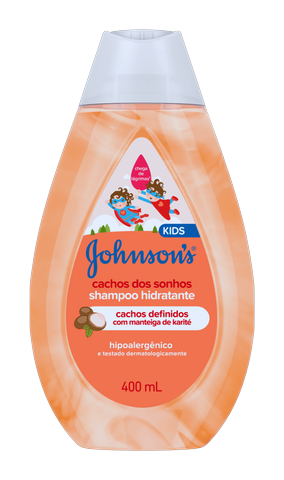 Shampoo Johnsons Baby Cachos dos Sonhos 400ml