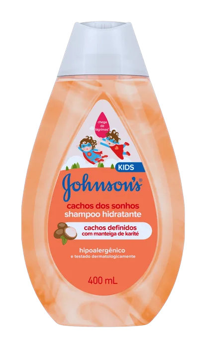 Shampoo Johnsons Baby Cachos dos Sonhos 400ml
