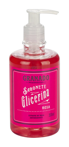 Sabonete Líquido Granado Extrato de Rosa 300ml