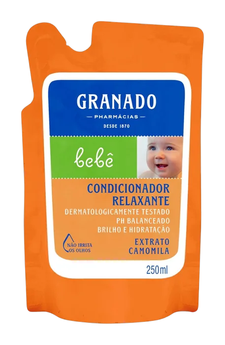 Condicionador Granado Bebê Extrato Camomila Refil 250ml