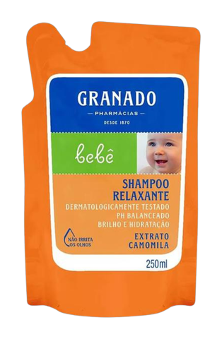 Shampoo Granado Bebê Extrato de Camomila Refil 250ml
