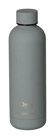 Garrafa Térmica Aço Inox Silicone Paramount Cinza 500ml