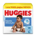 Fralda Huggies Rápida Absorção Hiper
