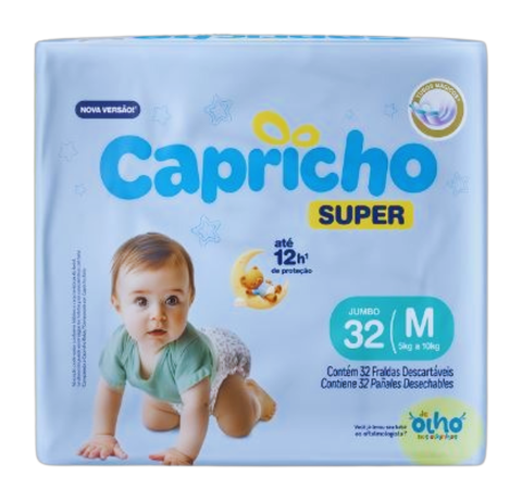 Fralda Capricho Super Jumbo