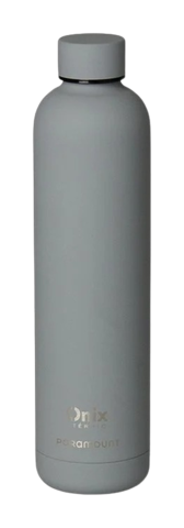 Garrafa Térmica Aço Inox Silicone Paramount Cinza 750ml