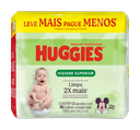 Toalha Umedecida Huggies Higiene Superior LV+PG-
