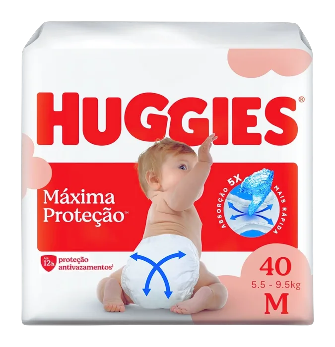 Fralda Huggies Supreme Care Mega