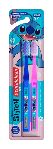 Escova Dentalclean Stitch Macia C/2 Und