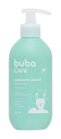 Sabonete Liquido da Cabeça aos Pés Buba Care 250ml