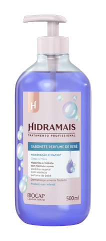 Sabonete Liquido Hidramais Perfume de Bebê 500ml