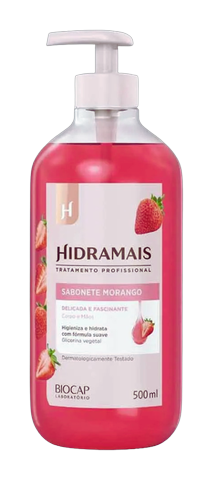 Sabonete Liquido Hidramais Morango 500ml