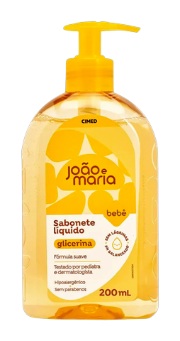Sabonete Líquido Glicerina João e Maria 200ml