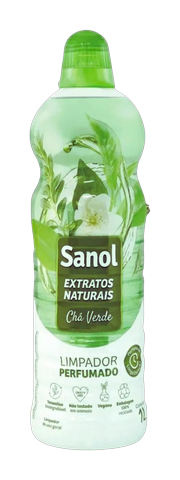 Limpador Perfumado Sanol Chá Verde 1L