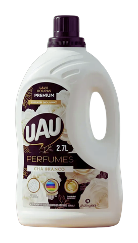 Lava Roupas Liquido Uau Chá Branco 2,7L