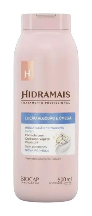 Hidratante Corporal Hidramais Algodão e Ômega 500ml